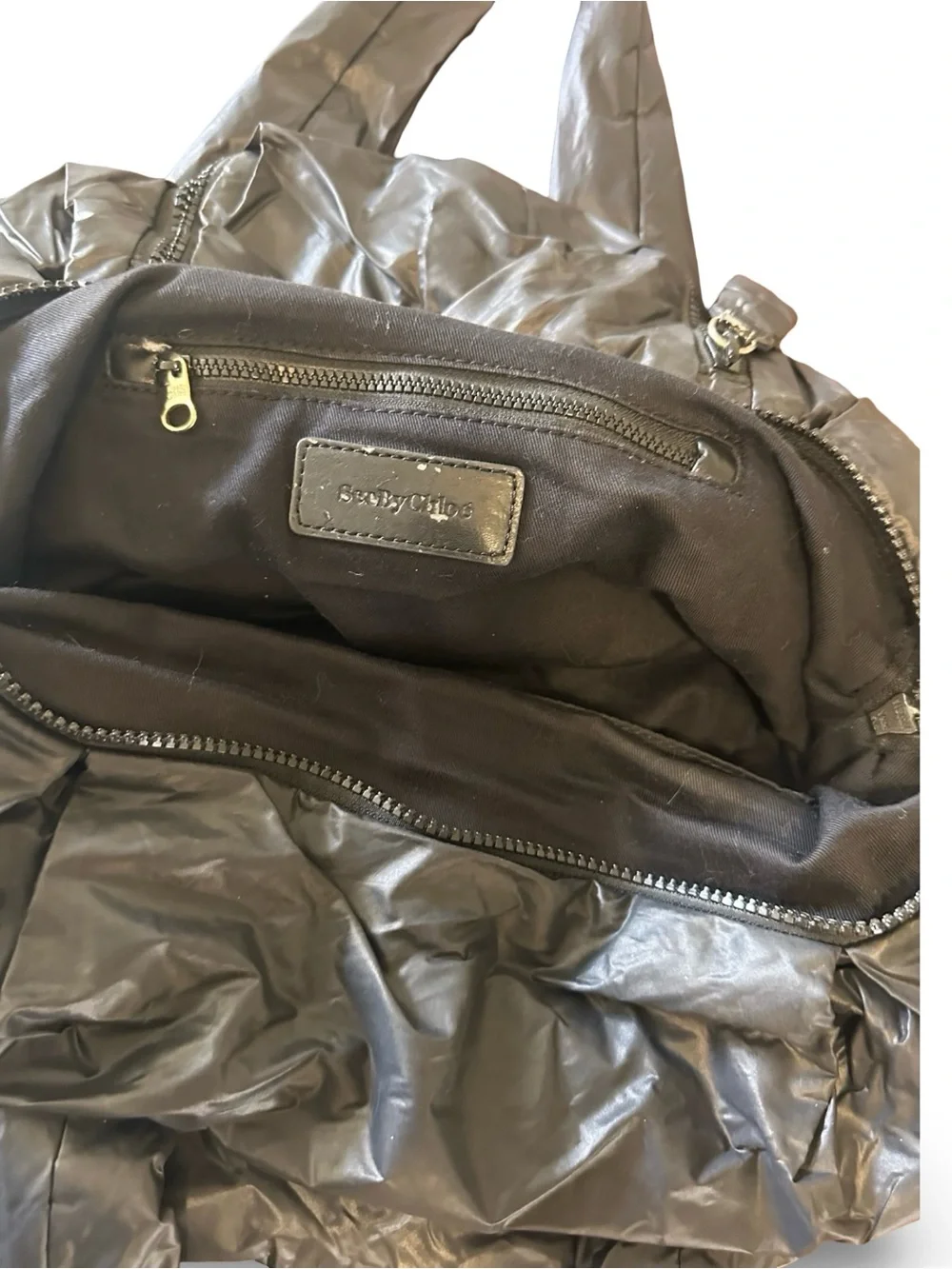 See by Chloé Joy Rider Nylon Puffer hobo Bag